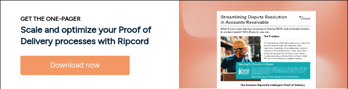 GET THE ONE-PAGER Scale and optimize your Proof of Delivery processes with Ripcord  
