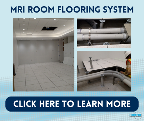 MRI Room Non-Magnetic Access Flooring System