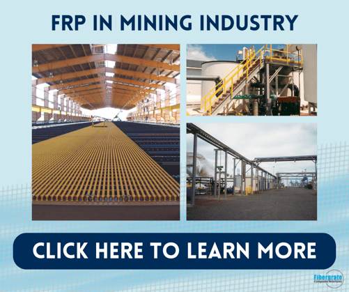 frp grating, frp in mining, mining industry