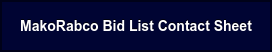 MakoRabco Bid List Contact Sheet