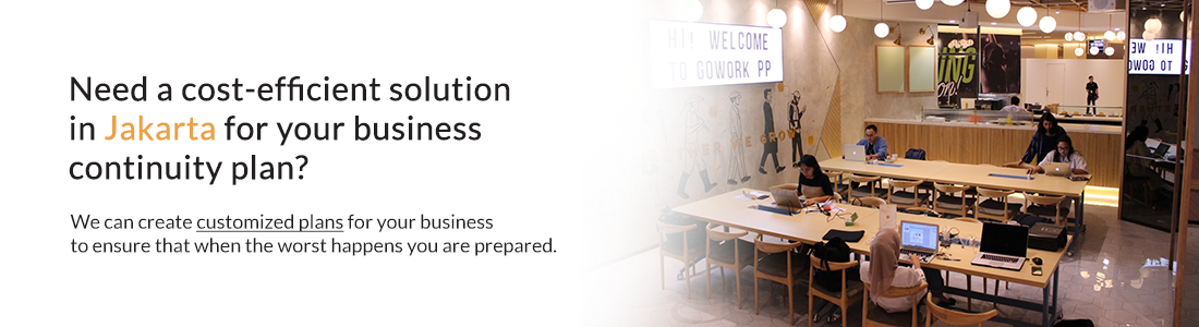 jakarta business continuity plan flyspaces passport