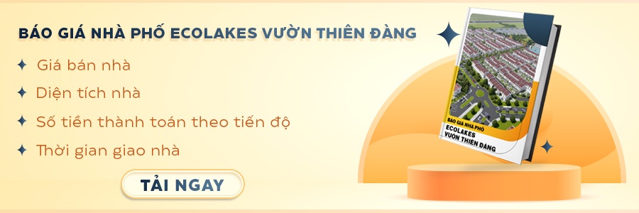 CTA báo giá nhà phố Ecolakes vườn thiên đàng