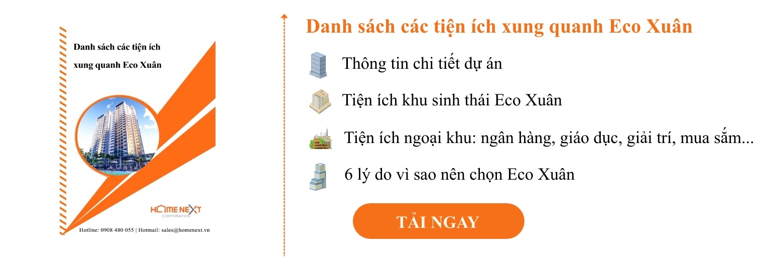 Danh sách các tiện ích xung quanh Eco Xuân