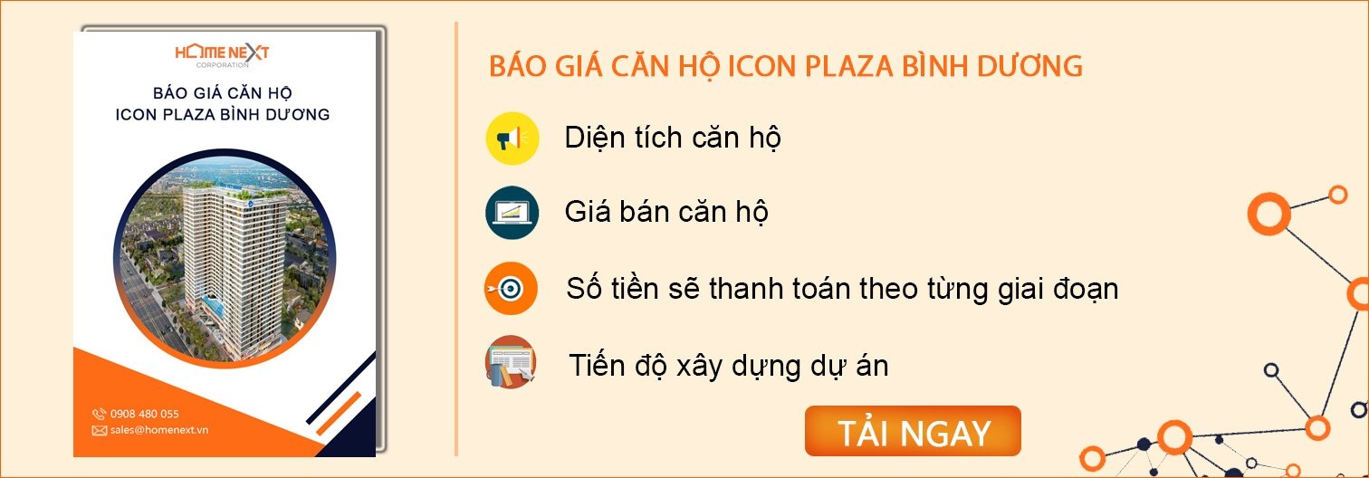 CTA Báo giá căn hộ Icon Plaza Bình Dương