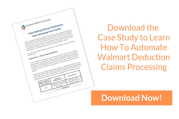 Automate Walmart Deduction Claims Processing