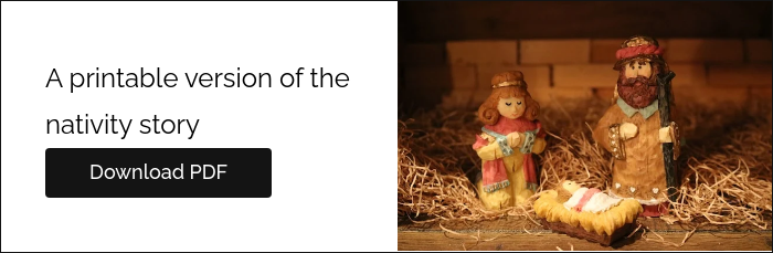 A printable version of the nativity story