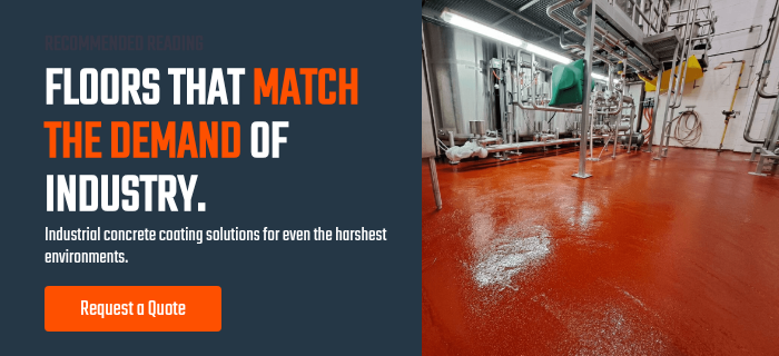 RECOMMENDED READING FLOORS THAT MATCH THE DEMAND OF INDUSTRY. Industrial concrete coating solutions for even the harshest environments.