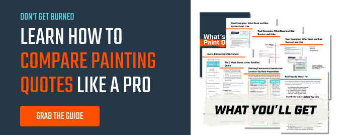 DON'T GET BURNED LEARN HOW TO COMPARE PAINTING QUOTES LIKE A PRO
