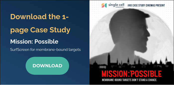 Download the 1-page Case Study Mission: Possible SurfScreen for membrane-bound targets &nbsp;
