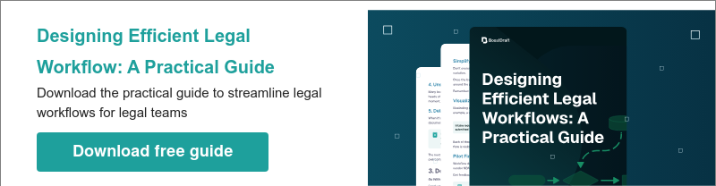 Designing Efficient Legal Workflow: A Practical Guide Download the practical guide to streamline legal workflows for legal teams