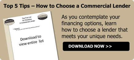 Top 5 tips how to choose a commercial lender