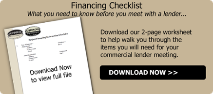 Financing Checklist Request-Commercial Lending
