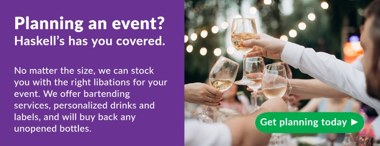 no matter the size of your event haskells has you covered