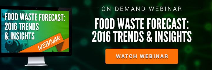 2016 Food Waste Trends Webinar