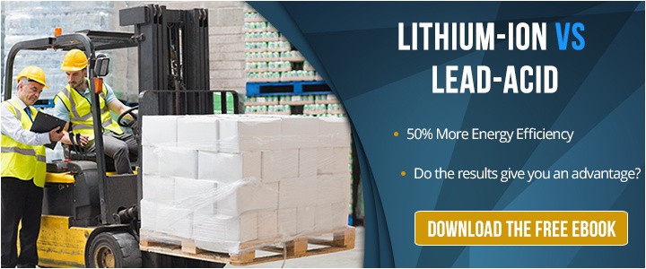 lithium-ion vs lead acid forklift batteries