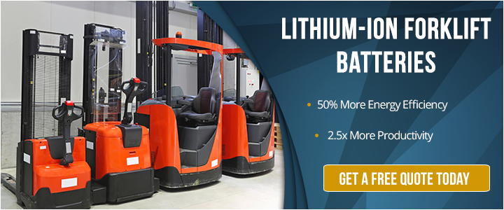 lithium-ion forklift battery