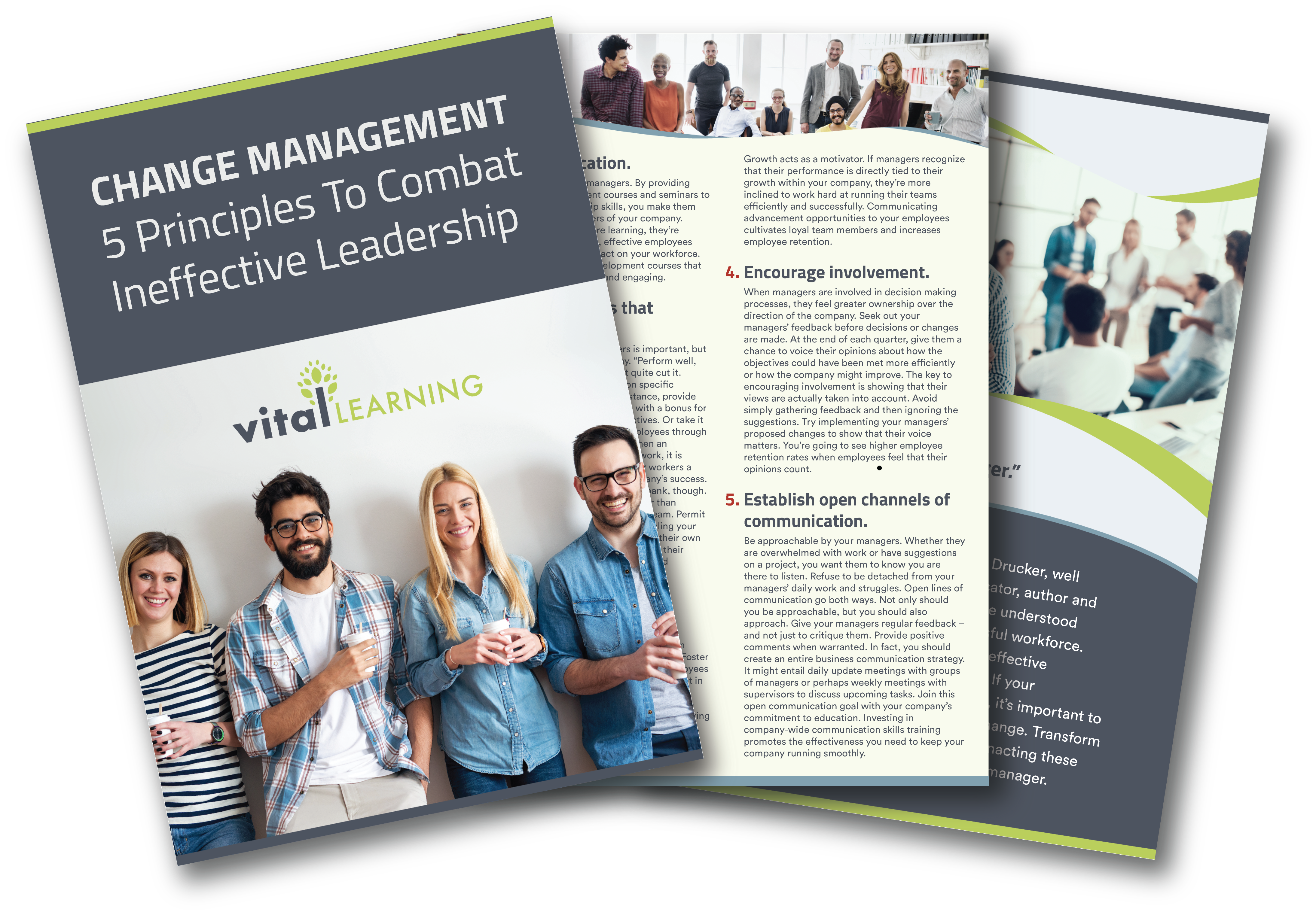 Change Management: 5 principles to combat ineffective leadership free ebook