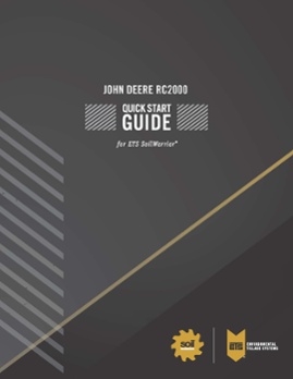 John Deere RC2000 Quick Start Guide