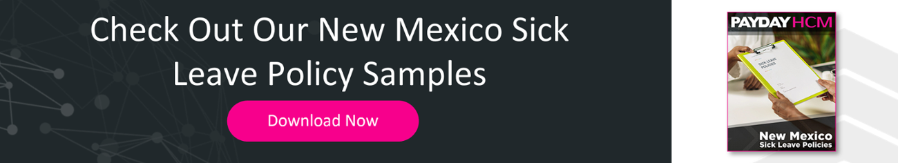 New Mexico Sick Leave Policy Sample