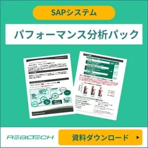 SAPシステム パフォーマンス分析パック