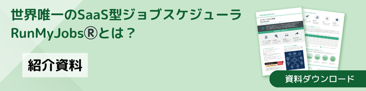 ビジネスプロセス管理(RunMyJobs️)