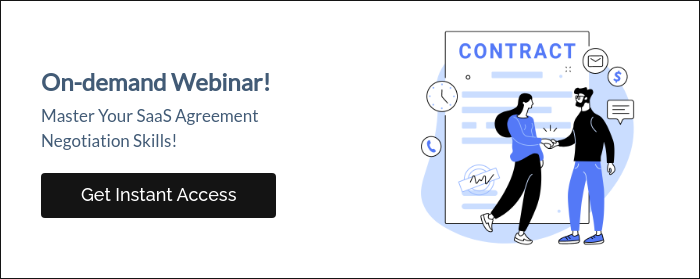 On-demand Webinar! Master Your SaaS Agreement Negotiation Skills! &nbsp;