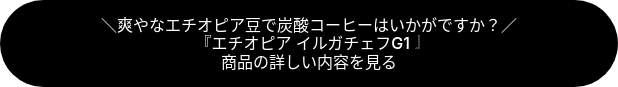 ＼爽やなエチオピア豆で炭酸コーヒーはいかがですか？／<br>『エチオピア イルガチェフG1』<br>商品の詳しい内容を見る