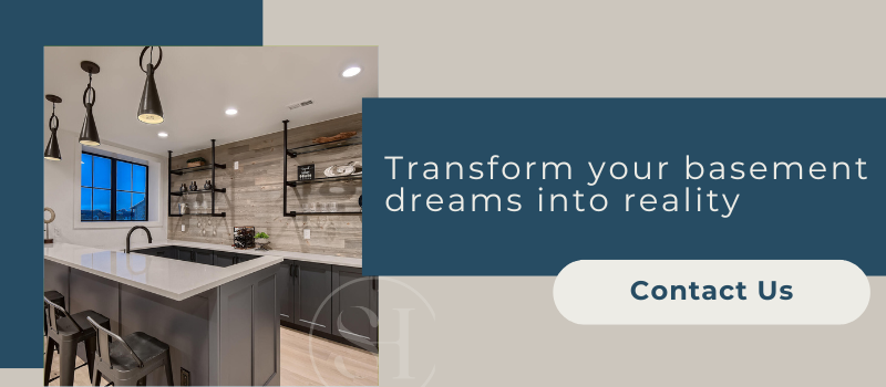 Transform your basement dreams into reality with Sheffield Homes. Contact Us today to learn more