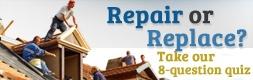 quiz roof repair roof replacement