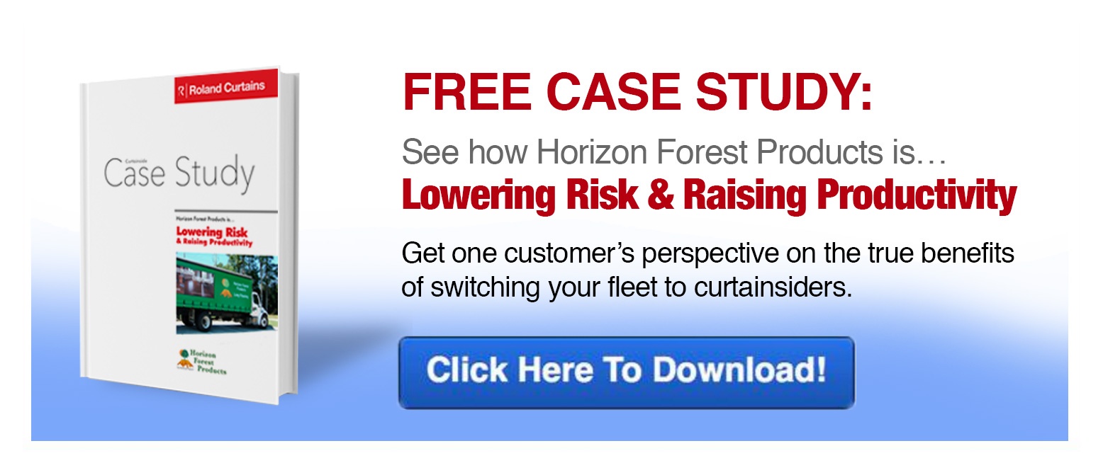 Learn how switching your fleet over to curtainside trailers can lower your companies risk and increase your productivity!