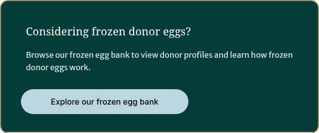Considering frozen donor eggs?