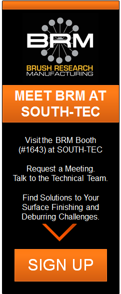 Meet BRM at SOUTH-TEC 2015 in Booth 1643