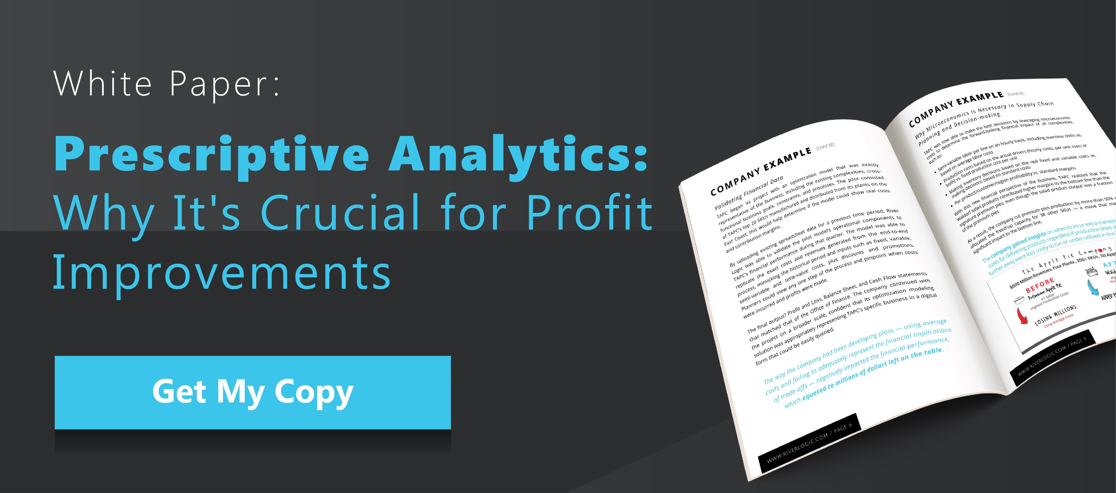 Prescriptive Analytics: Why It's Crucial for Profit Improvements - Inline