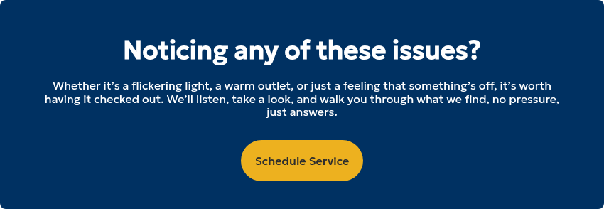 Noticing any of these issues?