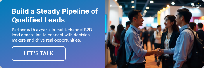 Build a Steady Pipeline of Qualified Leads   Partner with experts in multi-channel B2B lead generation to connect with decision-makers and drive real opportunities.