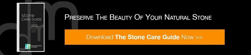 Persever the beauty of your natural stone - download the stone care guide