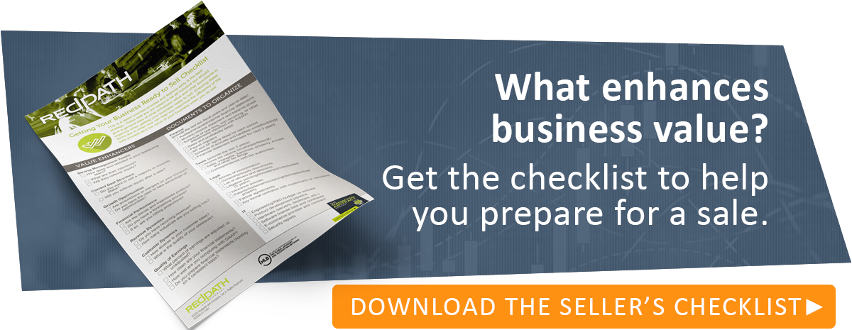 checklist to help you prepare for a sale