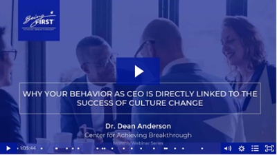 Why CEO Behavior is Directly Linked to Successful Culture Change