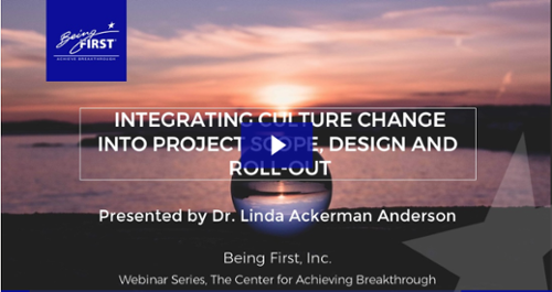 Free Webinar: Integrating Culture Change Into Project Scope, Design and Roll-Out