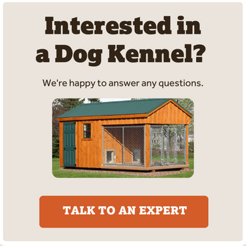 Interested in a dog kennel? Talk to an expert.