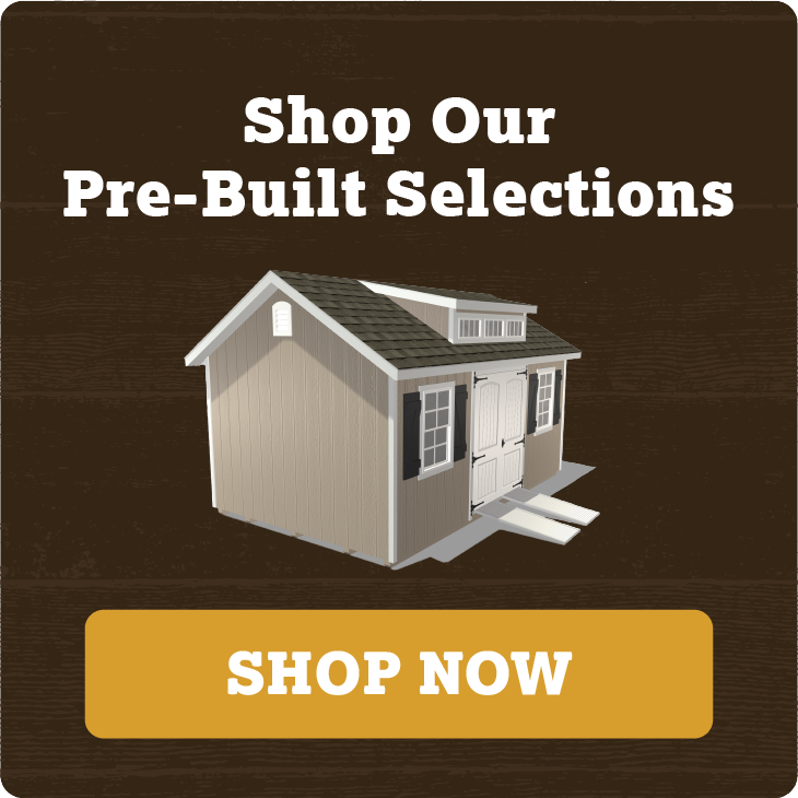 Shop Our Pre-built Storage Building Options. 