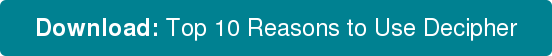 Download: Top 10 Reasons to Use Decipher