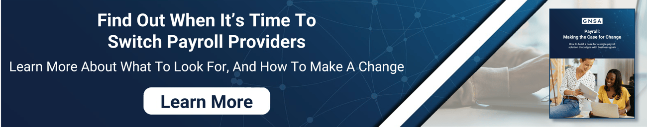 Switching Payroll Providers