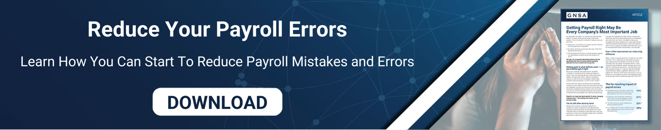 How to Avoid Payroll Errors