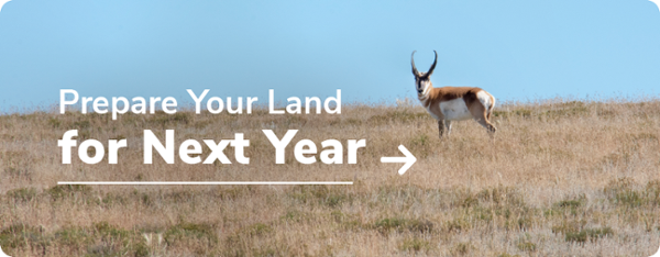 Prepare Your Land for Next Year