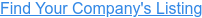 Find Your Company's Listing