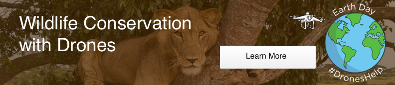 Wildlife Conservation Drones Desktop CTA