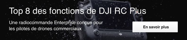DJI RC Plus Banner CTA FR