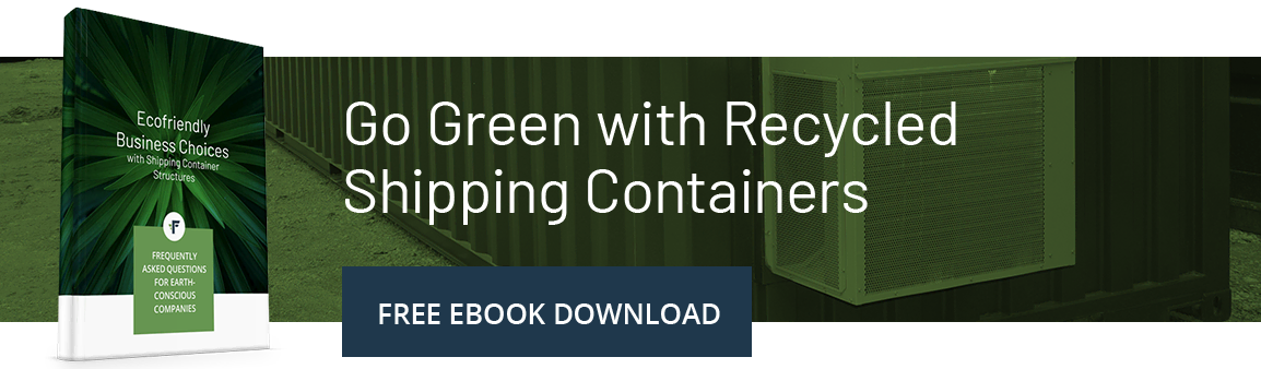 Go Green with Recycled Shipping Containers