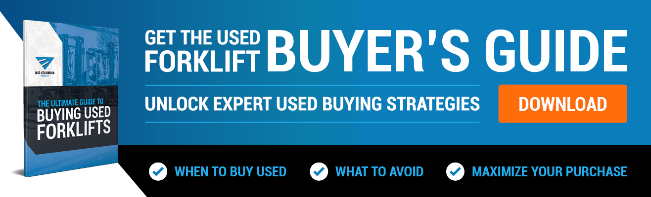 Get the Used Forklift Buyer Guide